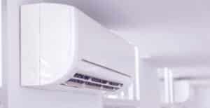 Wall-mounted ductless mini-spli